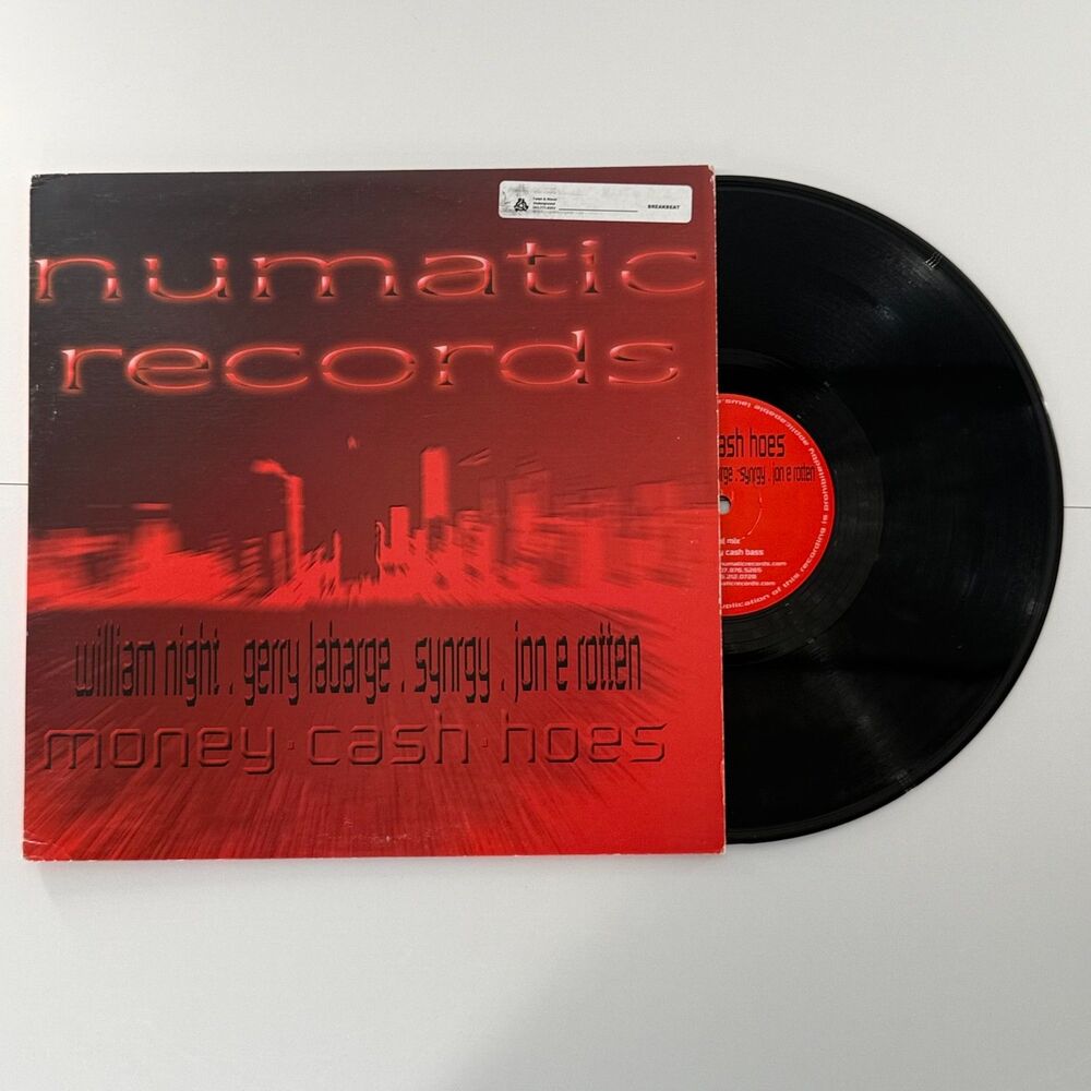 William Night Money Cash Hoes 12” Vinyl 2005 Breakbeat Numatic #35